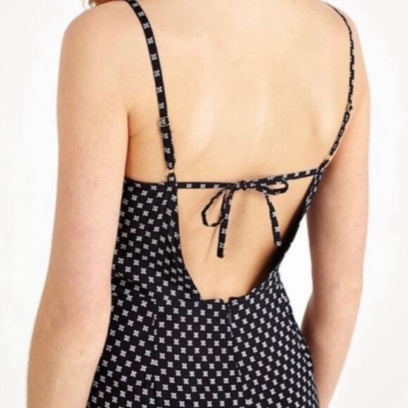 MINKPINK Black White Sleeveless‎ Romper - Picture 2 of 10